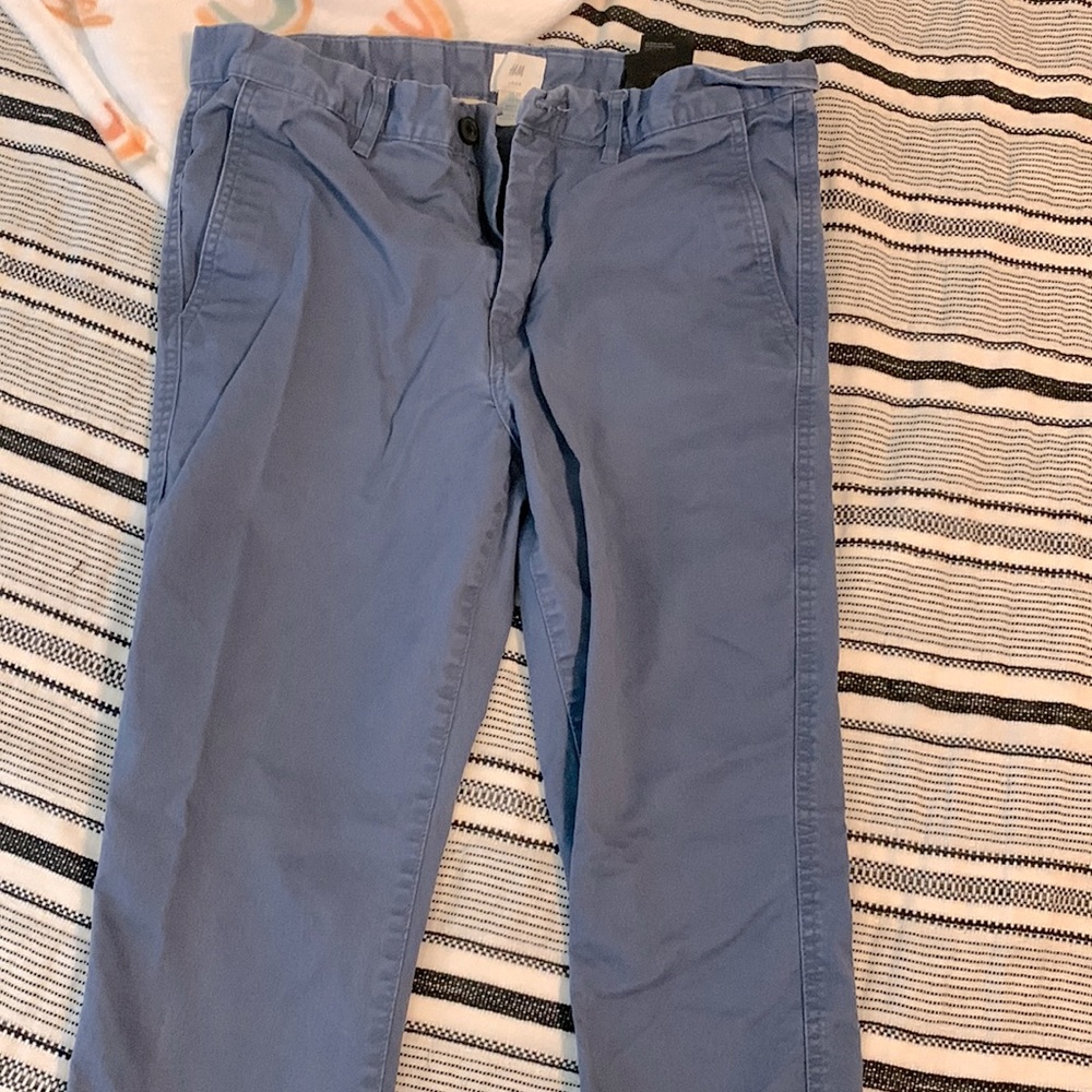 Size 32 Blue Casual Pants